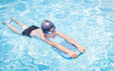 Regular lessons have paused – but your kids should still practise their swimming this summer