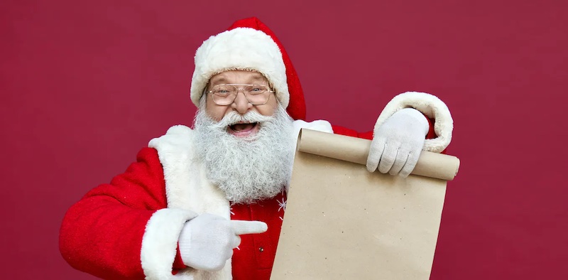 Father Christmas’ laughter: merry or scary?